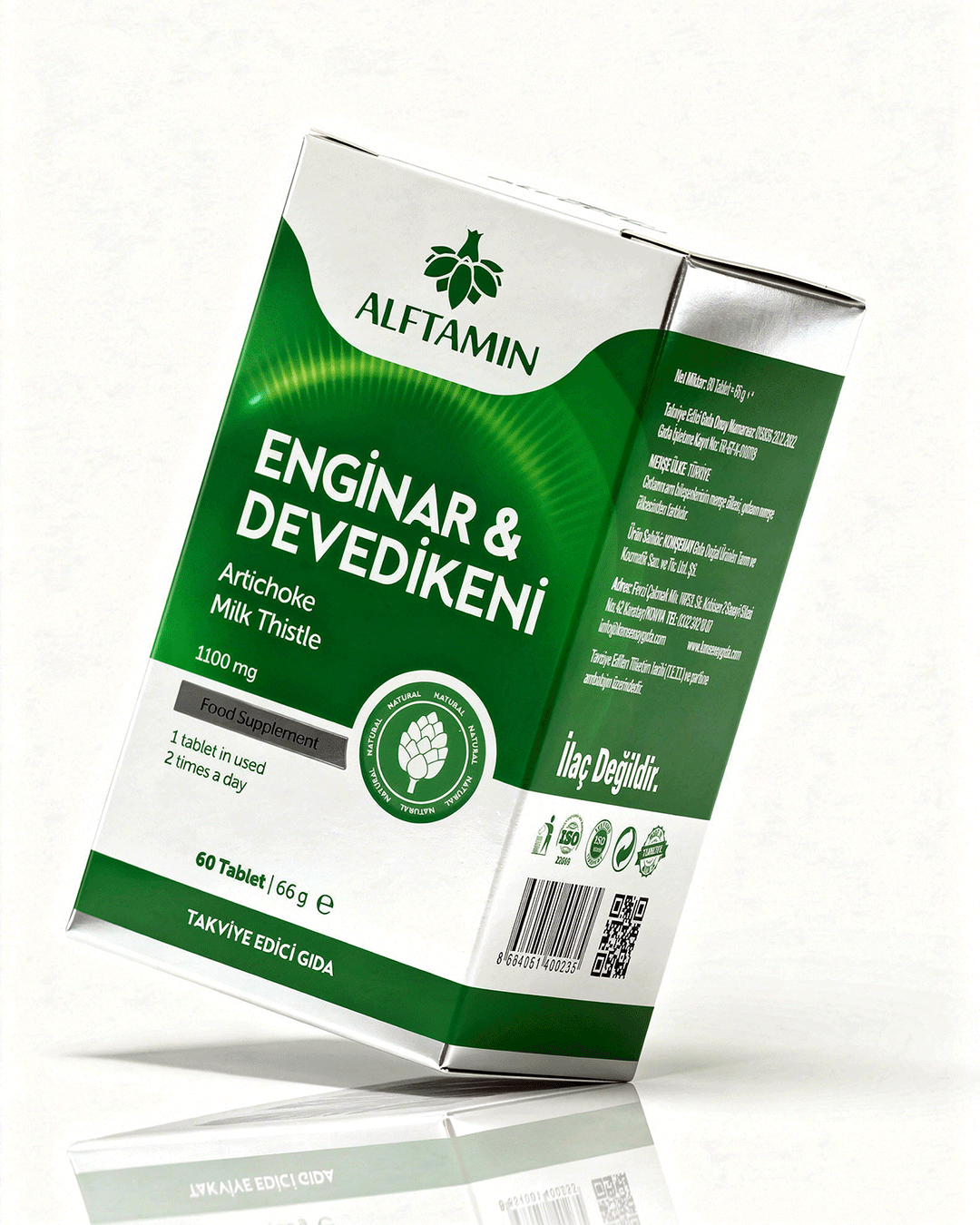 Alftamin Enginar & Devedikeni (Artichoke + Milk Thistle) - 4