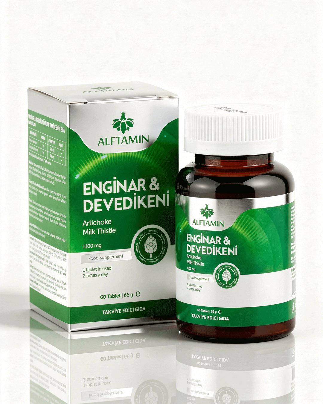 Alftamin Enginar & Devedikeni (Artichoke + Milk Thistle) - 2