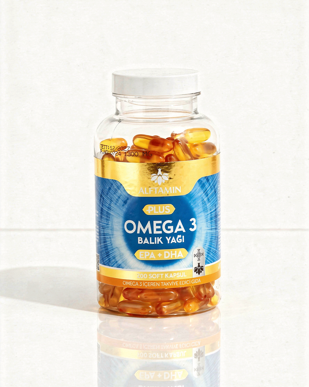Alftamin Plus Omega 3 Balık Yağı 200 Soft Kapsül