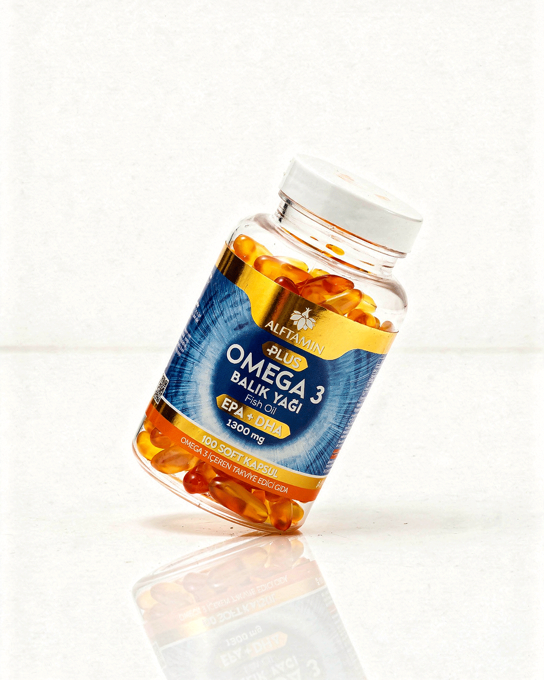 Alftamin Plus Omega 3 Balık Yağı 100 Soft Kapsül - 4