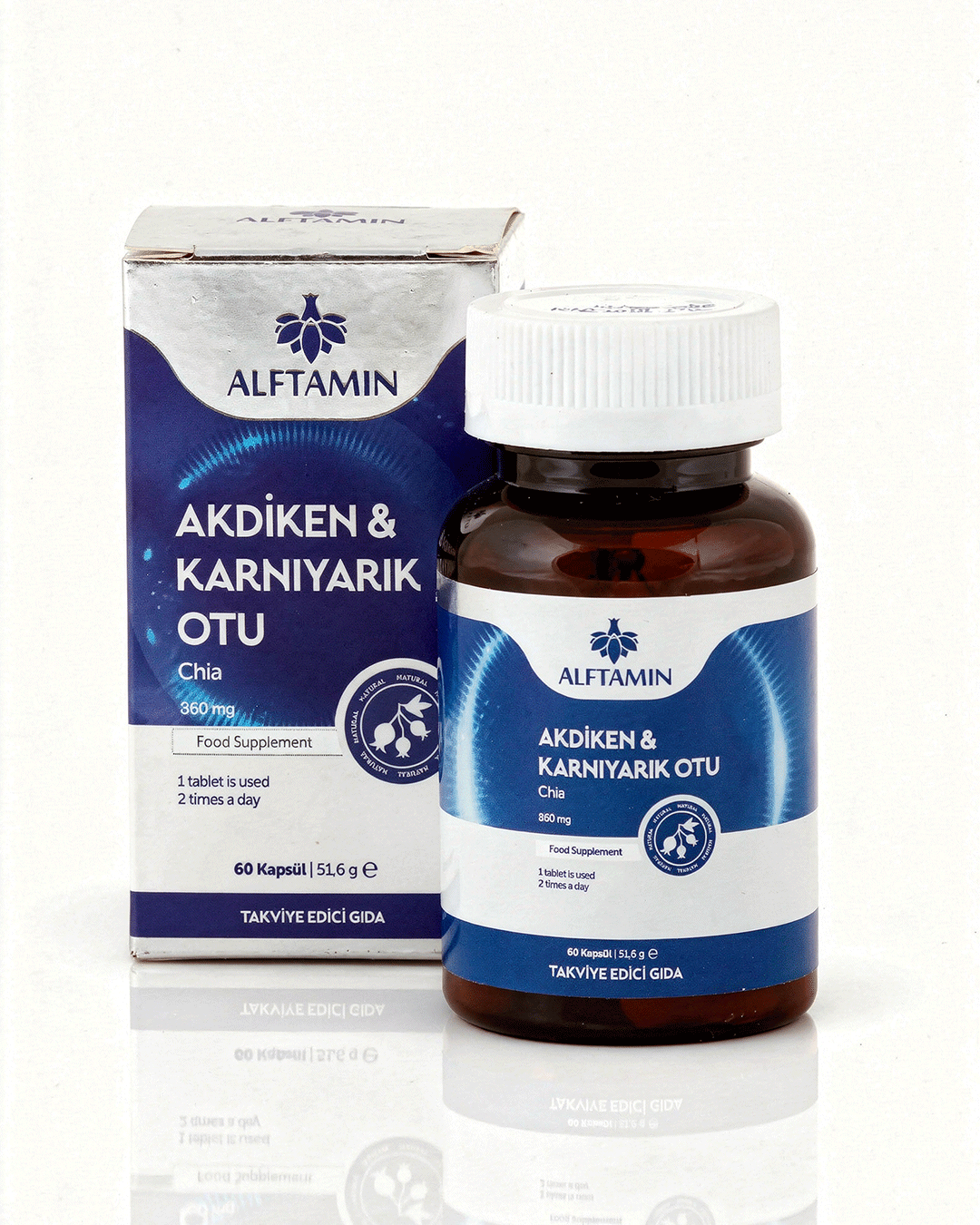 Alftamin Akdiken & Karnıyarık Otu (Chia)