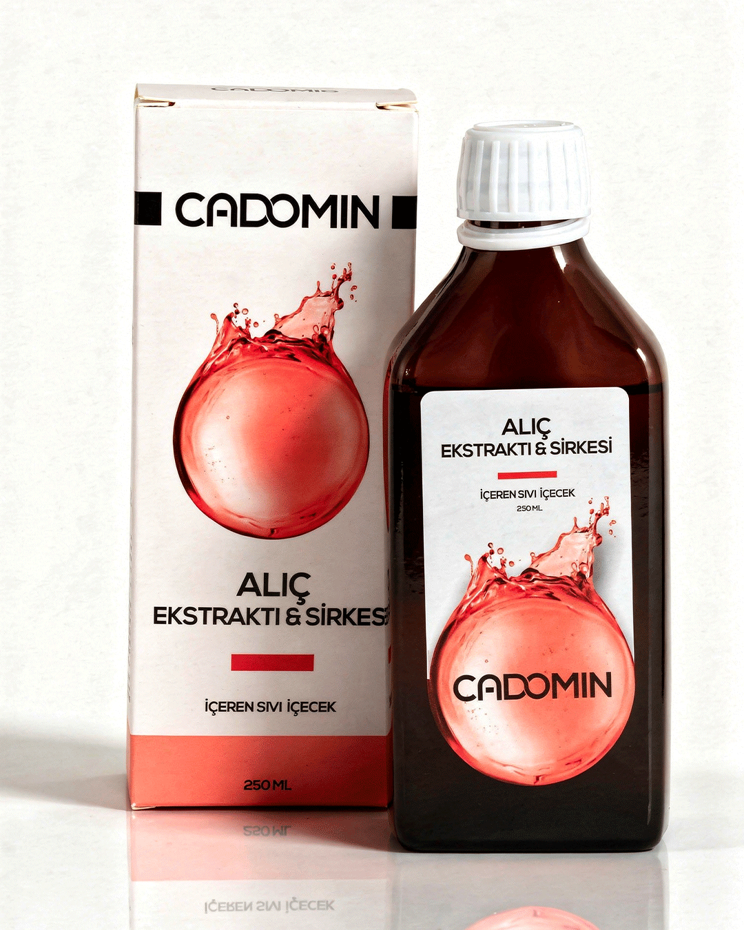 Cadomin Alıç Ekstraktı & Sirkesi İçeren Sıvı İçecek